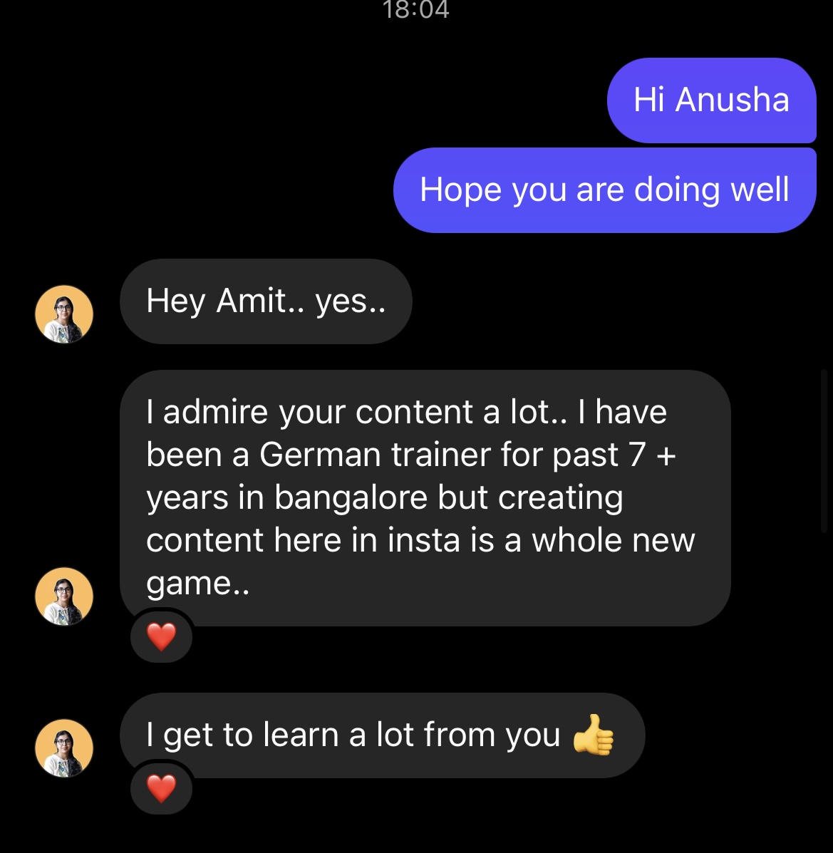 Appreciation 7